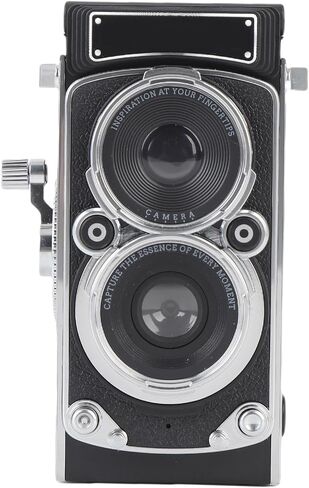 Vintage Miniature Digital Camera, 12MP Autofocus, 1080P FHD Video, Portable TLR Style Digital Camera with 1.54 inch HD Screen, 1200mAh Battery, Suitable for Teens Adults Kids in Saudi Arabia