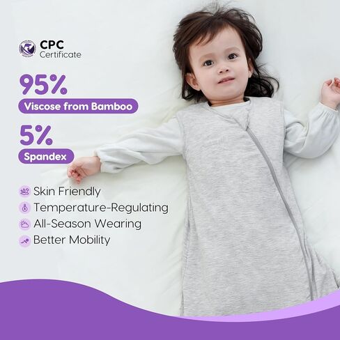 PuppyCozy: Toddler Sleep Sack 9-48 Months, 1.0 Tog Sleep Sack with Legs, Baby Wearable Blanket in Saudi Arabia