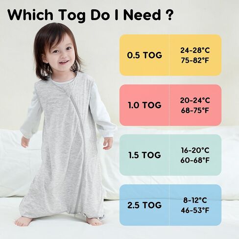 PuppyCozy: Toddler Sleep Sack 9-48 Months, 1.0 Tog Sleep Sack with Legs, Baby Wearable Blanket in Saudi Arabia