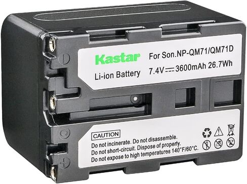 Kastar 1-Pack Battery and AC Wall Charger Replacement for Sony CCD-TRV118, CCD-TRV126, GV-D1000, GV-D1000E Video, CCD-TRV128, CCD-TRV138, CCD-TRV150, CCD-TRV208, CCD-TRV218, CCD-TRV228 in Saudi Arabia