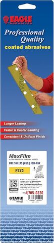 Maxfilm Ultra Premium File Sheets Job-Pak ، 70x402mm ، P180 ، متعدد الفتحات ، الخطاف والحلقة ، 5 أوراق in Kuwait