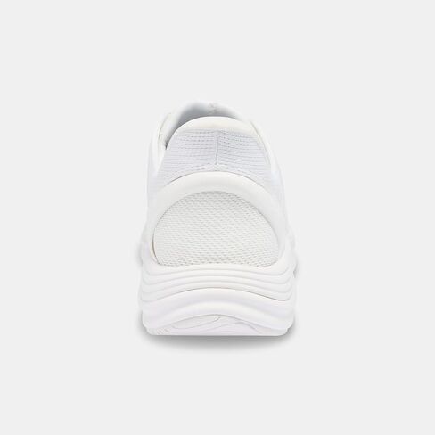 Kizik London Hands-Free Slip On Shoes for Women White | Wide toe box available, breathable lightweight upper, comfortable for walking, gym, or casual wear in Kuwait