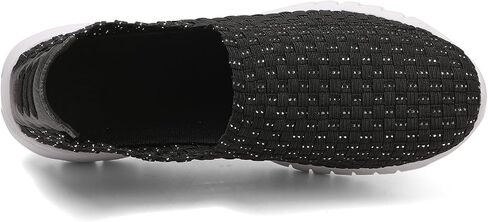 Women's Slip-On Walking Shoes, Handmade Woven Comfort Sneakers in Saudi Arabia