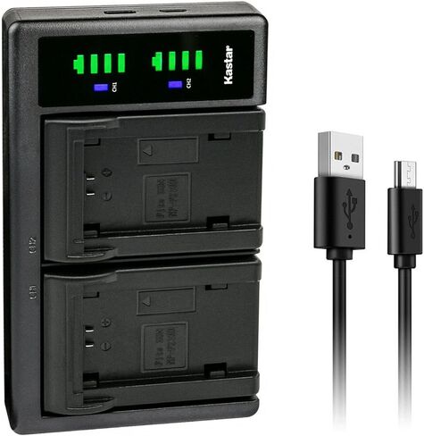 استبدال شاحن بطارية Kastar Ltd2 USB لـ Sony NP-FZ100 ، Alpha A6600 ، Alpha A7 III ، ILCE-7M3 ، ILCE-7M3K ، Alpha A7 IV ، Alpha A7R III ، Alpha A7R3 ، Alpha Ilce-7RM3 in Kuwait