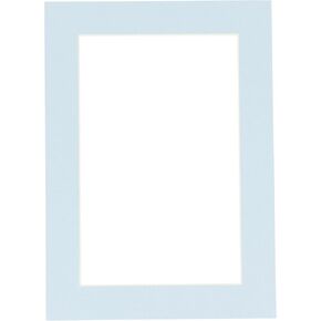 30x40 Mat Bevel Cut for 28x38 Photos - Acid Free Baby Blue Precut Matboard - For Pictures, Photos, Framing - 4-ply Thickness