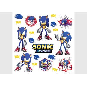 Sonic ADKS 3934 Wall Sticker for Children's Room 30 x 30 cm Boy Decoration