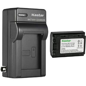 Kastar AC Wall Battery Charger Replacement for Sony Alpha A7R3 α7R3, Alpha ILCE-7RM3, Alpha A6600 α6600 Camera, Sony Alpha 1 Mirrorless Digital Camera, Sony FX3 Full-Frame Cinema Camera