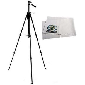75" Professional Heavy Duty 3-Way Pan Head Tripod for Sony HDR-CX100, HDR-CX110, HDR-CX130, HDR-CX150, HDR-CX160, HDR-CX190, HDR-CX380, HDR-CX430, HDR-CX550 & HDR-CX560 Camcorders & Video Cameras