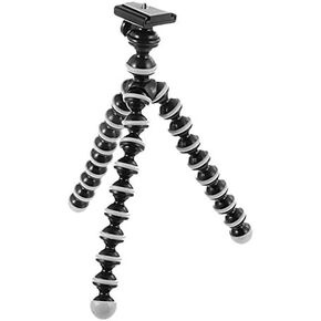 OKTO10 Flexible Bendable Octopus Tripod with Quick Release-Plate for Digital Camera (Black)
