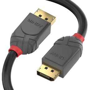 LINDY 2m DisplayPort 1.4 Cable, Cromo Line