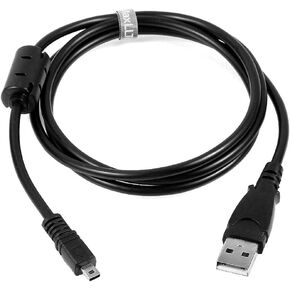 MaxLLTo USB Battery Charger +Data SYNC Cable Cord for Sony Camera Cybershot DSC W830 B/S