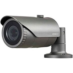 HANWHA TECHWIN, HCO-6070R | الكاميرا التناظرية ، رصاصة الأشعة تحت الحمراء ، النهار/الليل ، HD الكامل ، WDR ، في الهواء الطلق ، F1.6 3.2 إلى 10 مم من العدسة المتناوجية اليدوية ، 2 ميجابكسل ، دقة 1080 بكسل ، 30 إطارًا في الثانية ، 12/24 فولت AC/DC ، الألومن