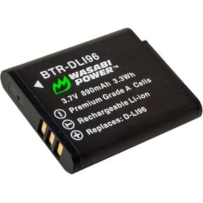 Wasabi Power Battery Replacement for D-LI96 and Ricoh WG-1000