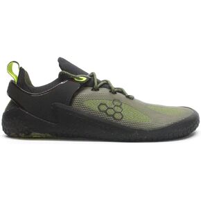 Vivobarefoot Womens M Strength Textile Synthetic Forest Green Acid Lime Trainers 8 US