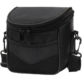 Storage Case Adjustable Strap Double Zippers Camera Bag Outdoor Small Solid Shoulder Waterproof Collision Avoidance (D 1)