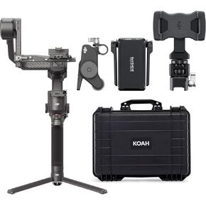 DJI RS 4 Pro Combo Flagship Stabilizer with 2nd-Gen Native Vertical Shooting Bundle with 18 x 14 x 7-Inch Weatherproof Hard Case (2 Items)