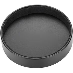 39mm Professional Lens Cap Metal Front Cap for Cameras Photography Accessories (Black)