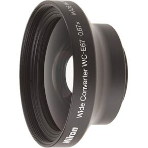 Nikon WC-E67 Wide-Angle Converter Requires UR-E20 Adapter Ring
