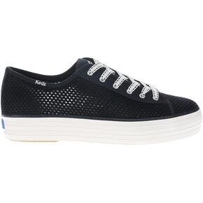 Keds Womens Triple Kick Lace Up Platform Sneakers Shoes Casual - Blue, White
