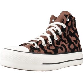 Converse Chuck Taylor All Star Lift Platform Leopard Remix Sneakers