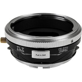 FOTODIOX Pro TLT ROKR - محول جبل العدسة الميل/التحول لـ Pentacon 6 (KIEV 66) SLR Lenses إلى Sony Alpha A -Mount (و Minolta AF) SLR جسم كاميرا