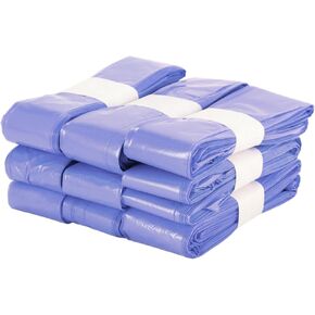 Nappy Bin Refills, 10PCS Nappy Disposal Bags Disposable Diaper Pail Plastic Bags, Diaper Bag Refills Compatible with Angelcare/Tommee Tippee Sangenic and Platex Diaper Genie Diaper Pail, Purple