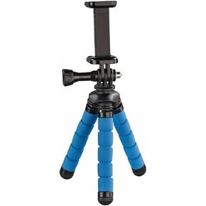 Hama 4609 Flex Mini Tripod for Smartphone and GoPro, 14cm, Black