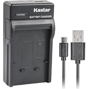 Kastar Slim USB Charger for Samsung SLB-0937 SLB0937 0937 Battery, Samsung Digimax L830, Samsung Digimax L730, Samsung Digimax i8 Digital Cameras
