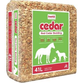 Kiln Dried Red Cedar Bedding, 41L