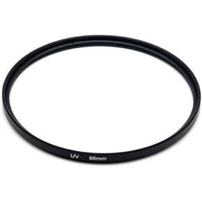 95mm 105mm UV Protective Filter Optical Glass Metal Frame(95mm)