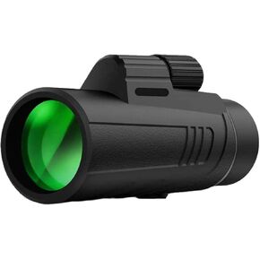 Monocular Telescope, 10x42 Monocular Telescope, High Power Portable Monocular Telescope Compact BAK4 Prism Lens Monocular for Adult Bird Watching Outdoor Travel Sightseeing Adults Kids