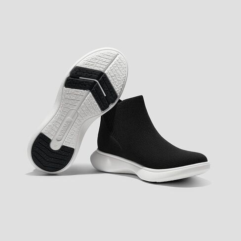 VIVAIA Urban Boots Women's Ankle Boots, Hands Free Slip On Sneaker Booties, Lightweight Comfort Stretchy Fit Arch Support Water Repellent for Everyday Wear in Saudi Arabia