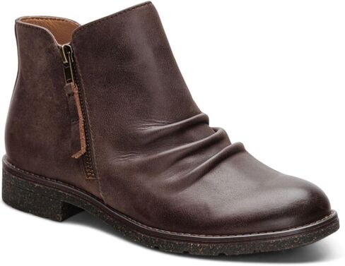 Aetrex Women's Mila Orthopedic Low Ankle Boots for Women - Arch Support Plantar Fasciitis Releif Booties for Women in Kuwait