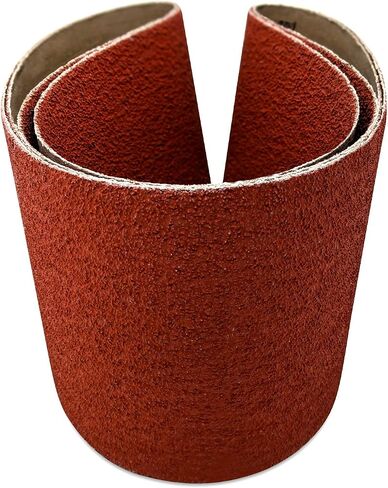 Red Label Abrasives 6 X 89 Inch 36 Grit Metal Grinding Ceramic Sanding Belts, Extra Long Life, 2 Pack in Saudi Arabia