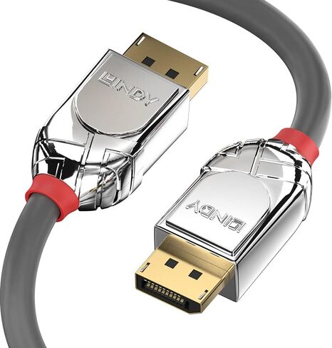 LINDY 2m DisplayPort 1.4 Cable, Cromo Line in Saudi Arabia