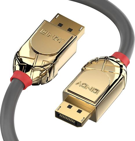 LINDY 2m DisplayPort 1.4 Cable, Cromo Line in Saudi Arabia
