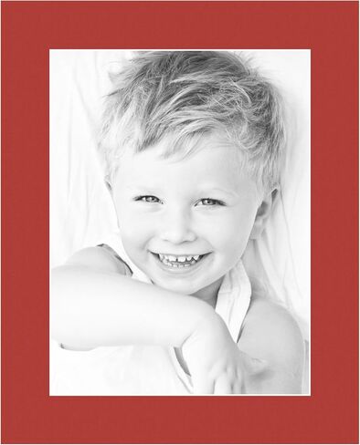22x28 Deep Red/Deep Red Custom Mat for Picture Frame with 18x24 Opening Size (Mat Only, Frame NOT Included) - 2 Pack in Kuwait