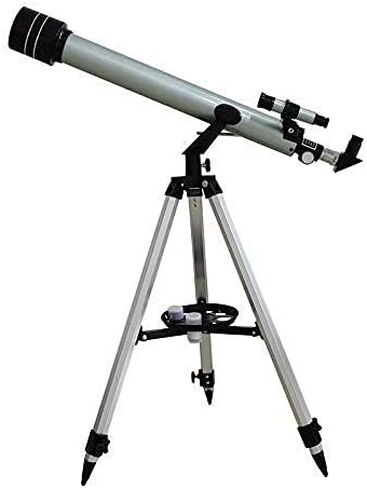 Children Sky Telescope for Astronomy 60mm Adults Travel Scope Outdoor Kids Monocular Space Refractor with 3 Eyepieces Finder Moon Lens Aluminum Tripod Nice Family (White) in Saudi Arabia