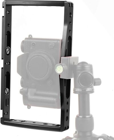 Aluminum Stabilizer Expanded Accessories Dual Hand Held Diving Support for Cell Phone for Sports Camera Hero 13 (Red) in Saudi Arabia
