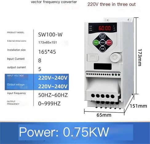 Three-Phase 220V Inverter Motor Speed Regulation 2.2/7.5KW/11/15 kW 22(11KW) in Kuwait