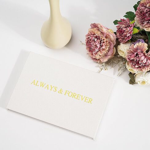 Luxury Linen Bound Video Book | ALWAYS & FOREVER Theme | 5" IPS Display, Gold Foil Stamping, 3-Hour Video Playback, 4GB Storage | Ideal for Personalized Gifts in Kuwait