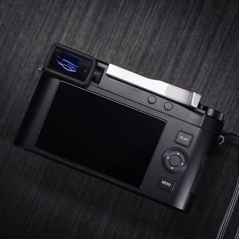Hot Shoe Thumb Up Finger Grip Handle Metal Anti Slip Suitable for DLUX8 Camera(Sliver) in Kuwait