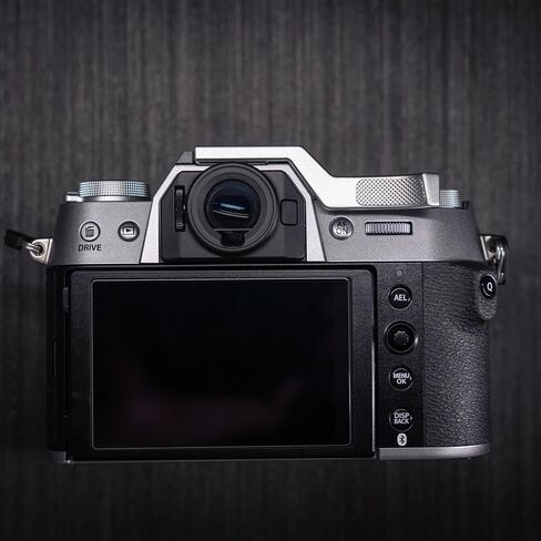 Hot Shoe Thumb Up Finger Grip Handle Metal Anti Slip Suitable for Fu ji XT50 Camera(Sliver) in Kuwait