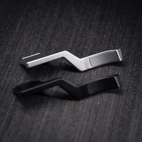 Hot Shoe Thumb Up Finger Grip Handle Metal Anti Slip Suitable for Fu ji XT50 Camera(Sliver) in Kuwait
