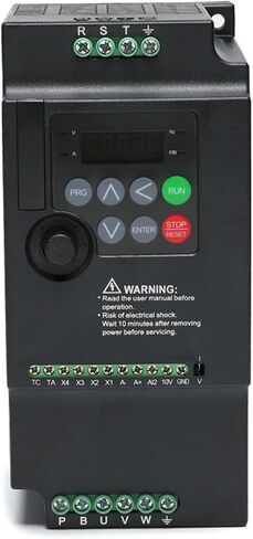 Single Phase 220v to Three Phase 380v Inverter 0.75 1.5 2.2 5.5kw Motor Speed Regulator(220V to 380V 15KW) in Kuwait