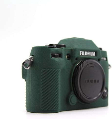 X-T50 Camera Case, BMAOLLONGB Fullbody Thin Lightweight Silicone Camera Skin Body Rubber Cover Case for Fujifilm X-T50 XT50 (Black, Smooth) in Saudi Arabia