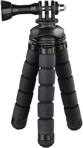 Hama 4609 Flex Mini Tripod for Smartphone and GoPro, 14cm, Black in Saudi Arabia