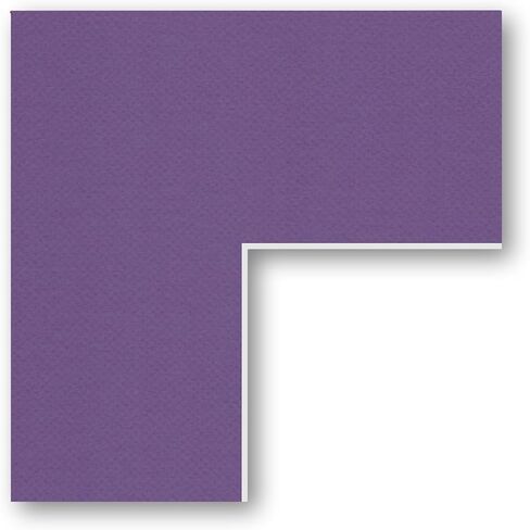 10x10 Matting for 8x8 Photograph or Artwork 4-Ply Bevel Cut Acid Free Matboard for picture framing (French Blue) in Kuwait