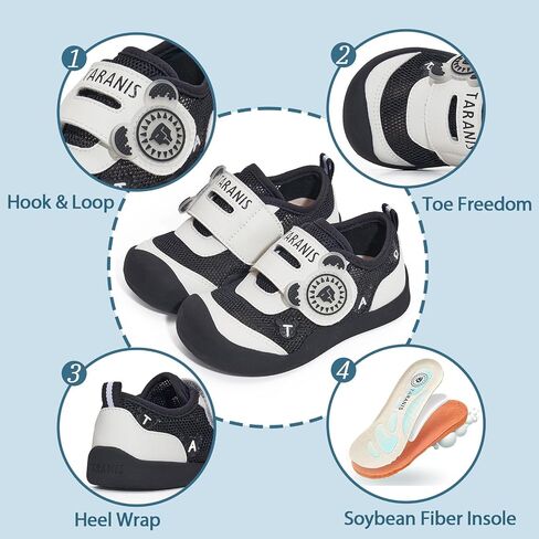 Toddler Shoes for Baby Girls Sneakers Barefoot Walking Shoes in Saudi Arabia