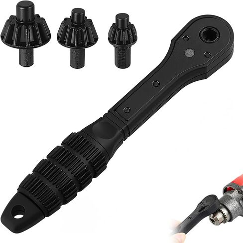 3-in-1 Ratchet Drill Drill مفتاح مفتاح ، Mini Ratchet Drills Chuck Spanner ، أداة استبدال مفتاح Universal chucks للتدريب ، مفاتيح الحفر مفاتيح وجع للتدريبات الكهربائية وأدوات الطاقة in Saudi Arabia